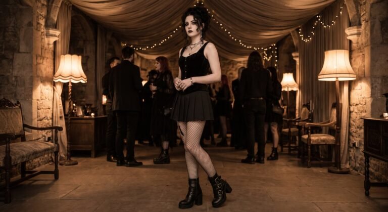 14 Outfits with Fishnet Tights That Turn Heads