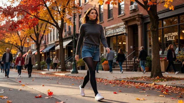 16 Jean Shorts and Sneakers Outfit Ideas to Copy