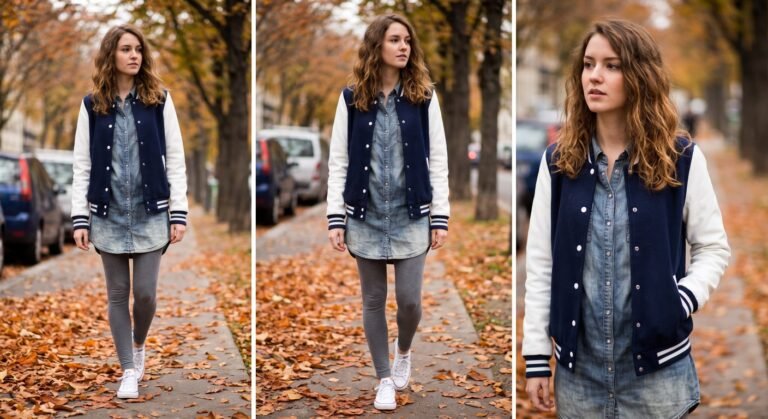 16 Varsity Jacket Outfit Ideas for a Cool Casual Look