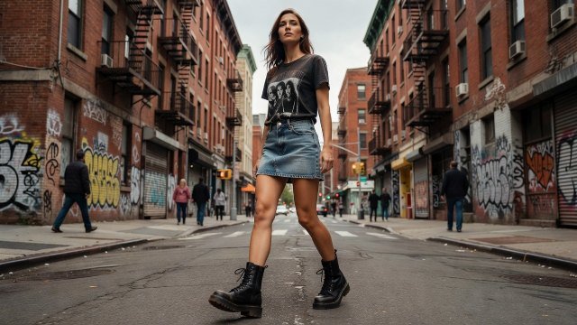 17 Biker Boots Outfits for an Edgy Fashion Statement