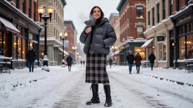 14 Puffer Jacket Outfits for a Cozy Winter Look