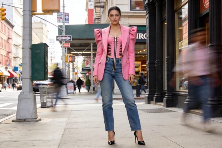 14 Pink Blazer Outfits for a Chic Feminine Look