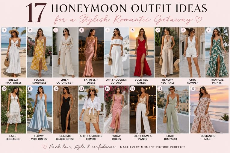 17 Honeymoon Outfit Ideas for a Stylish Romantic Getaway