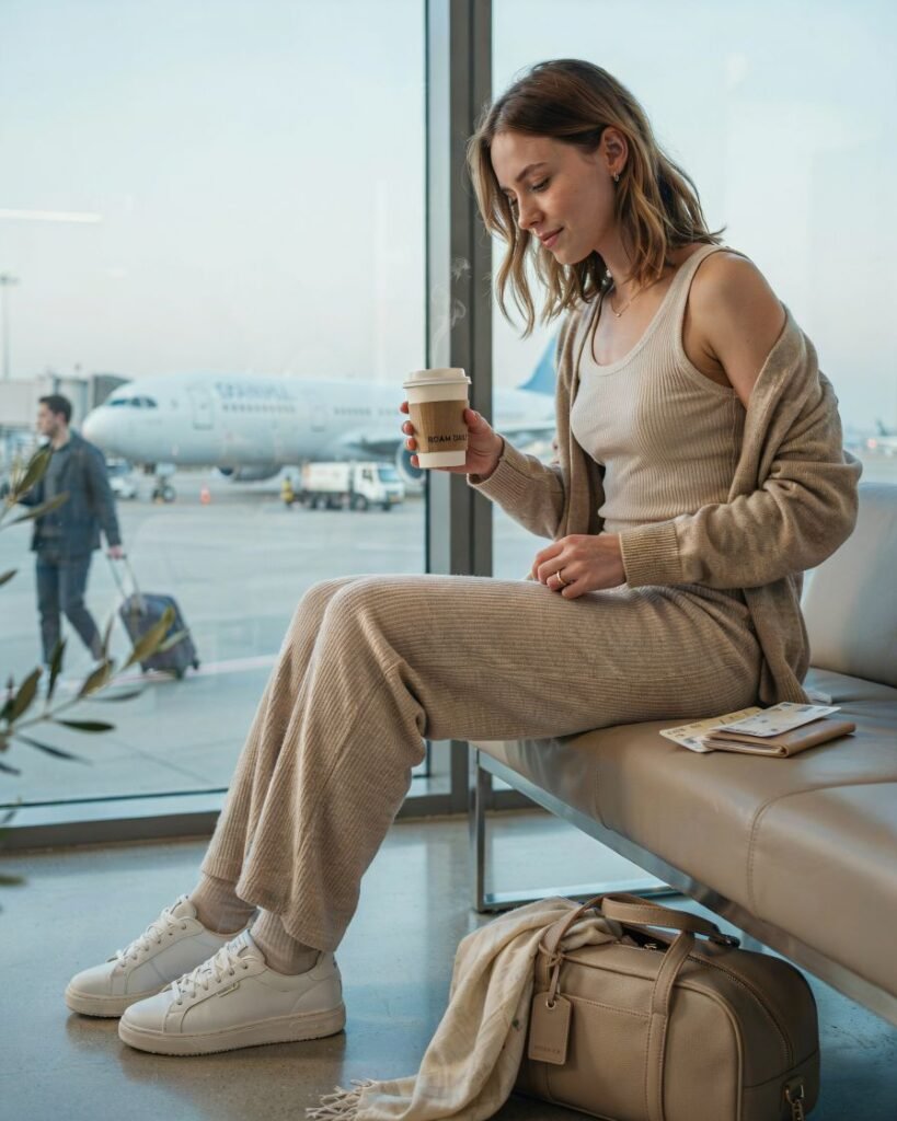 Comfortable Honeymoon Travel Outfits