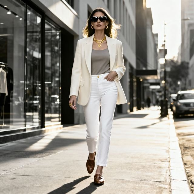 14 Off-White Blazer Outfit Ideas for a Chic Look